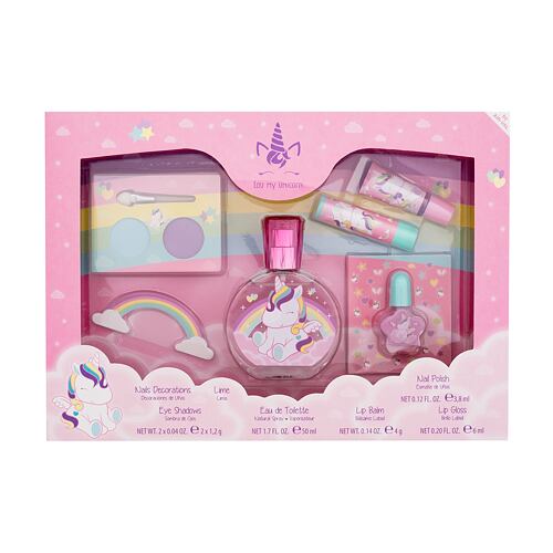 Toaletní voda Eau My Unicorn Eau My Unicorn Set 50 ml poškozená krabička Kazeta