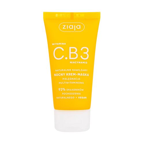 Noční pleťový krém Ziaja Vitamin C.B3 Niacinamide Night Cream-Mask 50 ml