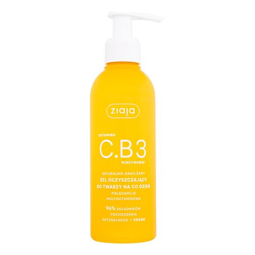 Čisticí gel Ziaja Vitamin C.B3 Niacinamide Face Wash Gel 190 ml