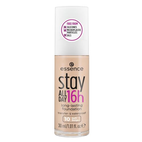 Make-up Essence Stay All Day 16h 30 ml 10 Soft Beige