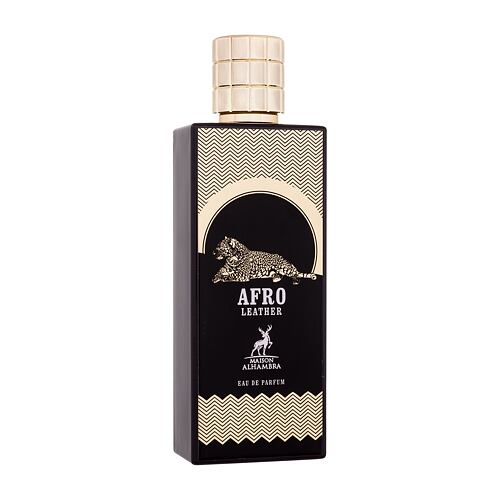 Parfémovaná voda Maison Alhambra Afro Leather 80 ml poškozená krabička