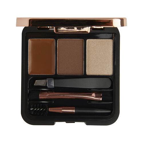 Set a paletka na obočí Makeup Revolution London Brow Sculpt Kit 2,2 g Brown