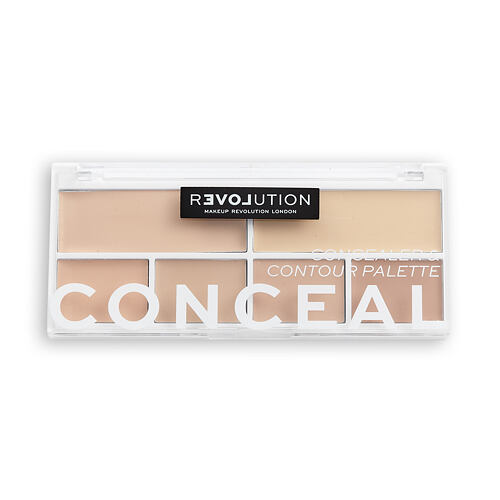 Konturovací paletka Revolution Relove Conceal Me Concealer & Contour Palette 11,2 g Fair