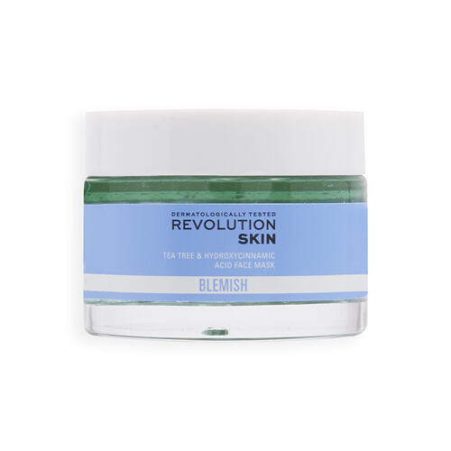 Pleťová maska Revolution Skincare Blemish Tea Tree & Hydroxycinnamic Acid Face Mask 50 ml