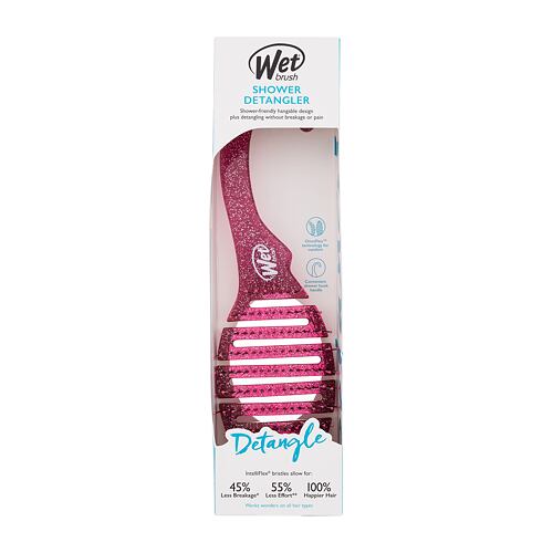 Kartáč na vlasy Wet Brush Shower Detangler 1 ks Pink Glitter