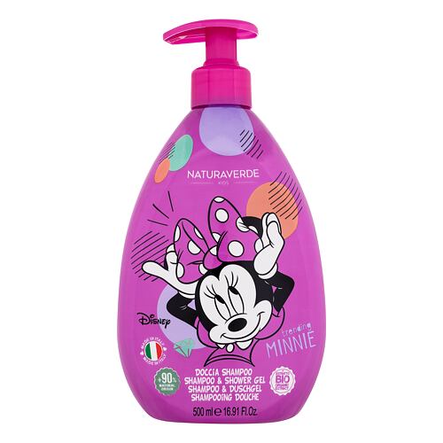 Šampon Naturaverde Minnie Mouse Shampoo & Shower Gel 500 ml