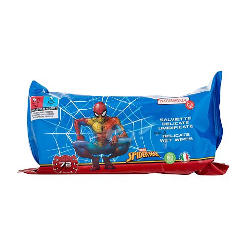 Čisticí ubrousky Naturaverde Spider-Man Delicate Wet Wipes 72 ks