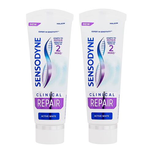 Zubní pasta Sensodyne Clinical Repair Active White Duo 2x75 ml