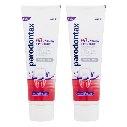 Zubní pasta Parodontax Gum Strengthen & Protect Whitening Duo 2x75 ml