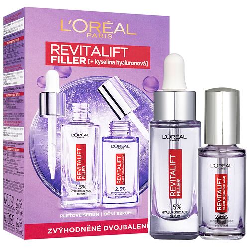 Pleťové sérum L'Oréal Paris Revitalift Filler HA 30 ml Kazeta