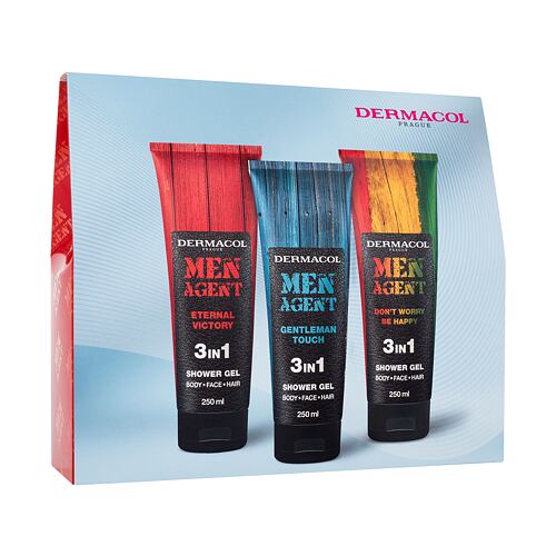 Sprchový gel Dermacol Men Agent 250 ml Kazeta