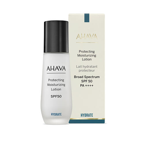 Denní pleťový krém AHAVA Hydrate Protecting Moisturizing Lotion SPF50 50 ml