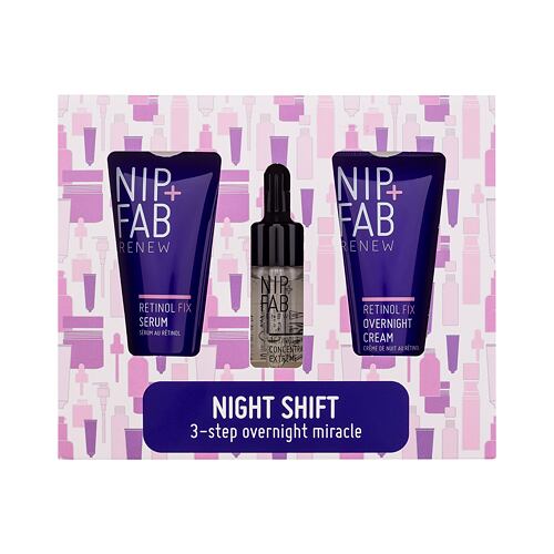 Pleťové sérum NIP+FAB Renew Night Shift 20 ml Kazeta