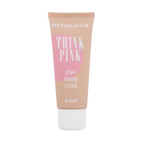 BB krém Dermacol Think Pink Glow Toning Cream 30 ml 2 Medium