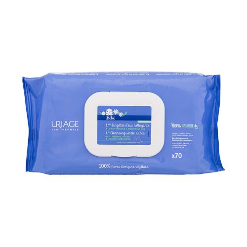 Čisticí ubrousky Uriage Bébé 1st Cleansing Water Wipes 1 balení