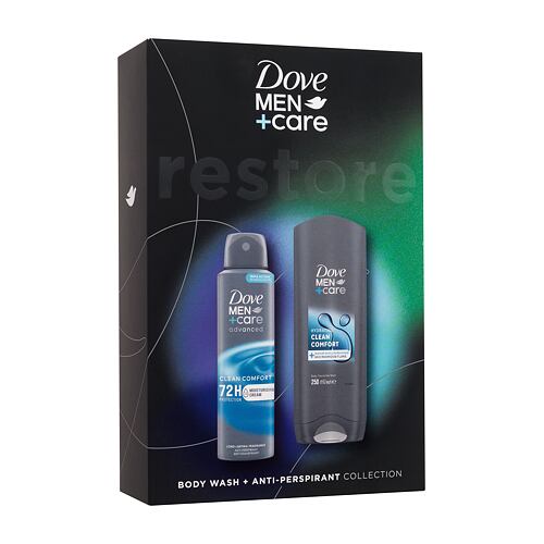 Sprchový gel Dove Men + Care Clean Comfort 250 ml Kazeta