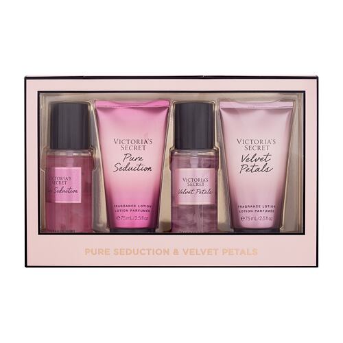 Tělový sprej Victoria´s Secret Pure Seduction & Velvet Petals 75 ml Kazeta