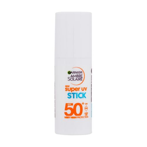 Opalovací přípravek na obličej Garnier Ambre Solaire Super UV Stick SPF50+ 9 ml