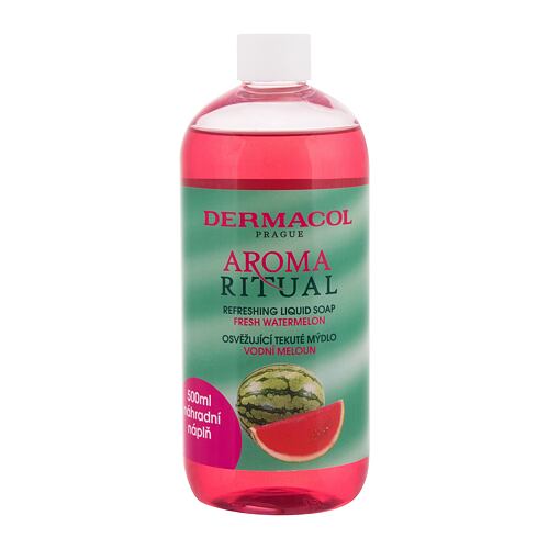 Tekuté mýdlo Dermacol Aroma Ritual Fresh Watermelon Náplň 500 ml