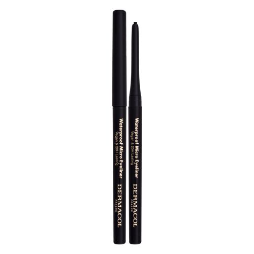 Tužka na oči Dermacol Waterproof Micro Eyeliner 0,3 g 01