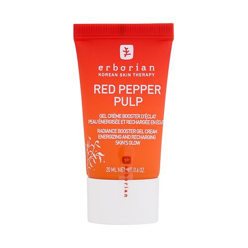 Pleťový gel Erborian Red Pepper Pulp Radiance Booster Gel Cream 20 ml