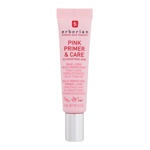 Podklad pod make-up Erborian Pink Primer & Care Multi-Perfecting Primer + Care 15 ml