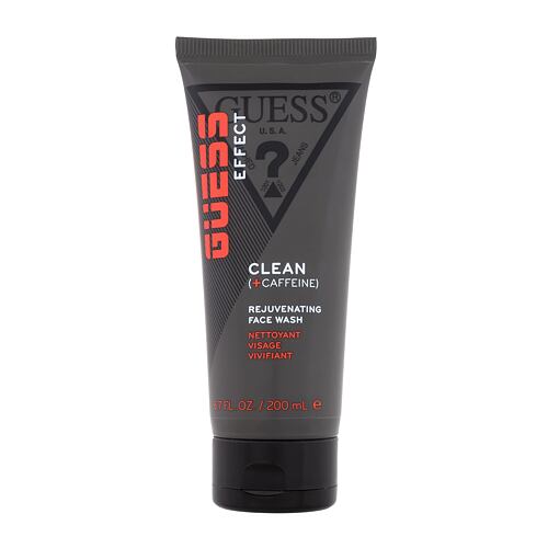 Čisticí gel GUESS Grooming Effect Rejuvenating Face Wash 200 ml poškozený obal