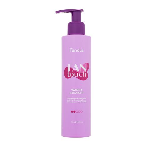 Krém na vlasy Fanola Fan Touch Wanna Straight 195 ml