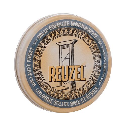 Tuhý parfém Reuzel Solid Cologne Wood & Spice 35 g