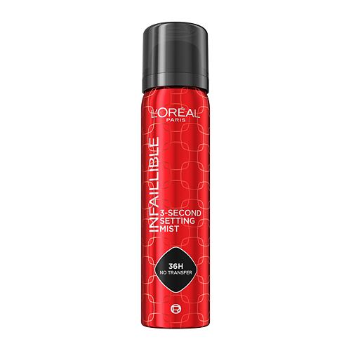 Fixátor make-upu L'Oréal Paris Infaillible 3-Second Setting Mist 75 ml