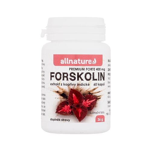 Doplněk stravy Allnature Forskolin 60 ks