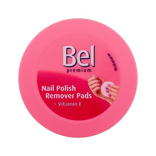 Odlakovač nehtů Bel Premium Nail Polish Remover Pads + Vitamin E 30 ks