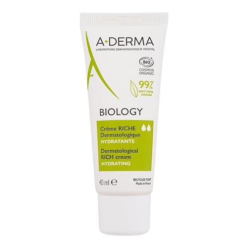 Denní pleťový krém A-Derma Biology Dermatological Rich Cream 40 ml