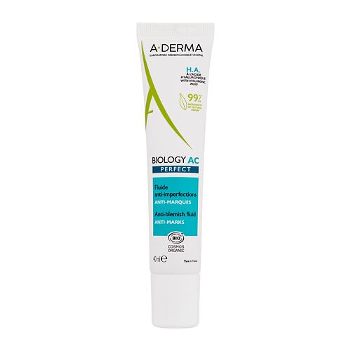 Denní pleťový krém A-Derma Biology AC Perfect Anti-Blemish Fluid 40 ml