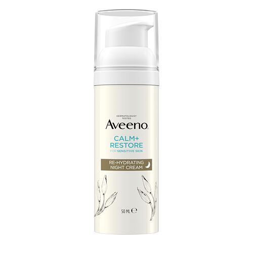 Noční pleťový krém Aveeno Calm + Restore Re-Hydrating Night Cream 50 ml