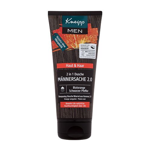 Sprchový gel Kneipp Men Only 2.0 2 in 1 (Männersache) 200 ml