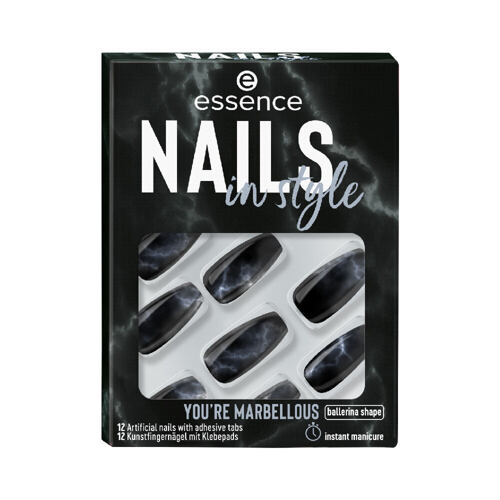 Umělé nehty Essence Nails In Style 12 ks 17 You're Marbellous