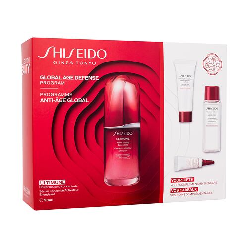 Pleťové sérum Shiseido Ultimune Global Age Defense Program 50 ml Kazeta