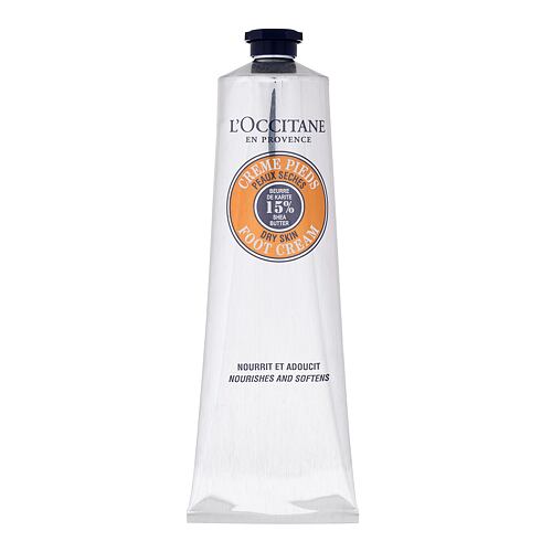 Krém na nohy L'Occitane Shea Butter Foot Cream 150 ml poškozená krabička