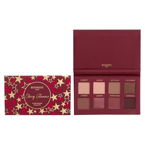 Oční stín BOURJOIS Paris Cherry Glamour Eyeshadow Palette 6,8 g 03 Cherry Glamour