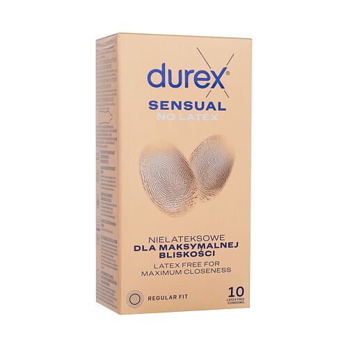 Kondomy Durex Sensual No Latex 10 ks