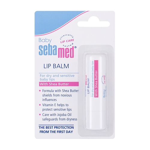 Balzám na rty SebaMed Baby 4,8 g poškozený obal