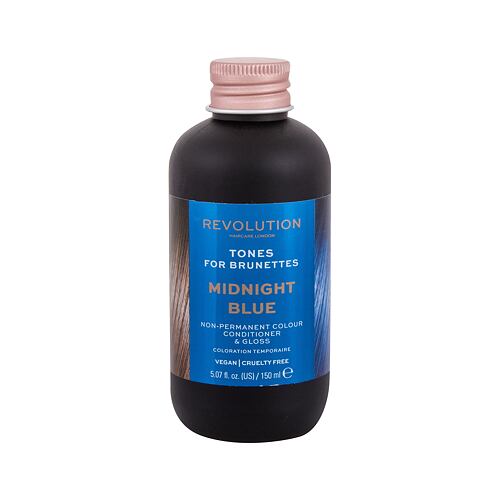 Barva na vlasy Revolution Haircare London Tones For Brunettes 150 ml Midnight Blue