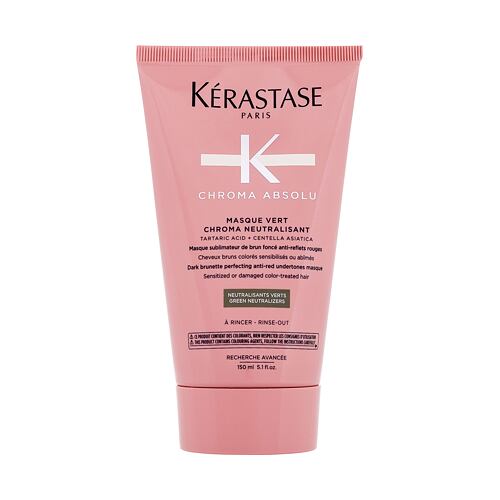 Maska na vlasy Kérastase Chroma Absolu Masque Vert Chroma Neutralisant 150 ml