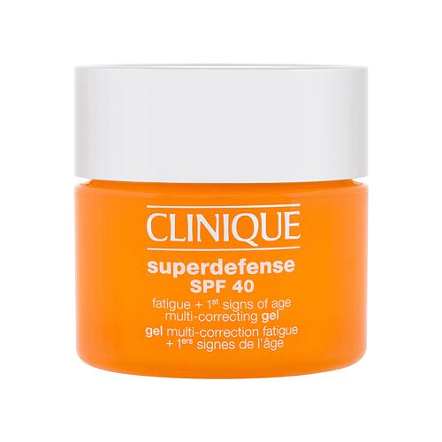 Pleťový gel Clinique Superdefense Multi-Correcting SPF40 50 ml