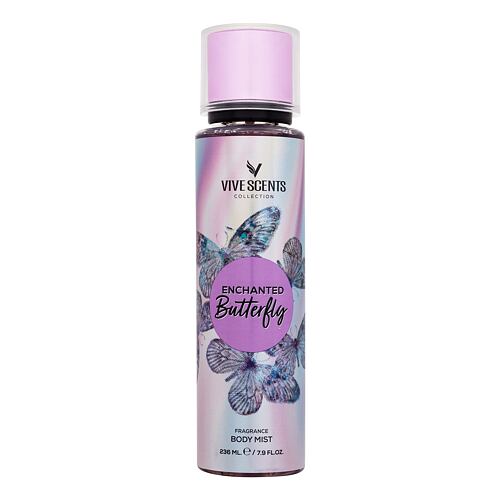 Tělový sprej Vive Scents Enchanted Butterfly 236 ml poškozený flakon