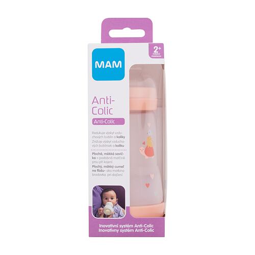 Kojenecká lahev MAM Easy Start Anti-Colic 2m+ Nude 260 ml poškozená krabička