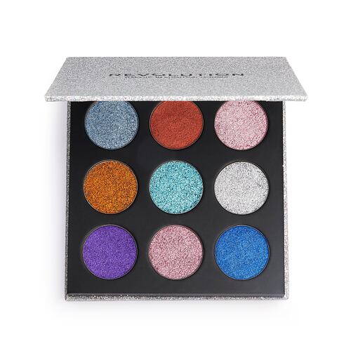 Oční stín Makeup Revolution London Pressed Glitter  13,5 g Illusion