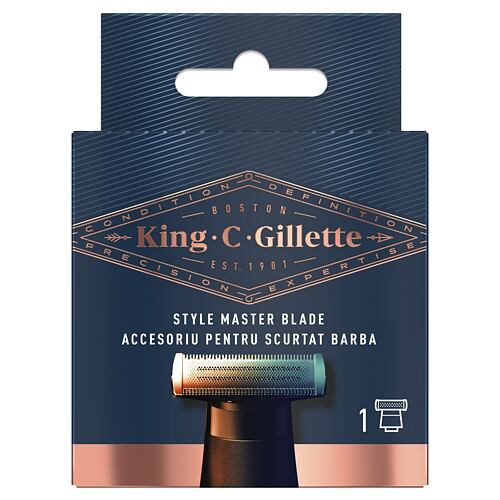 Náhradní břit Gillette King C. Style Master Blade 1 ks