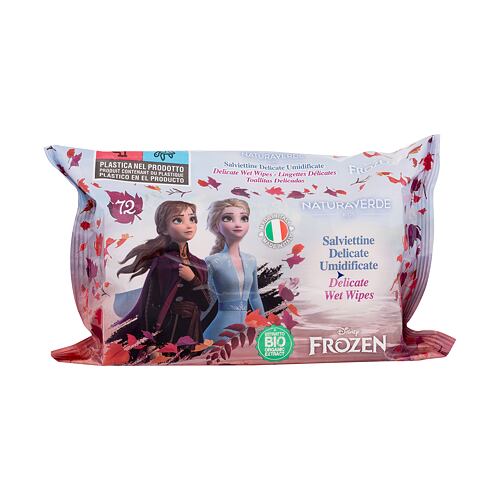 Čisticí ubrousky Naturaverde Disney Frozen Delicate Wet Wipes 72 ks